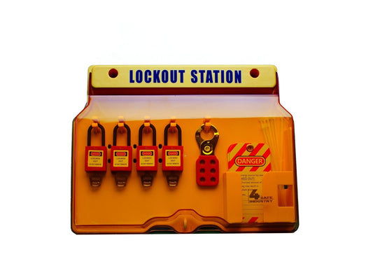 Lockout Tagout (LOTO) Veiligheidsstation - Wandmontage