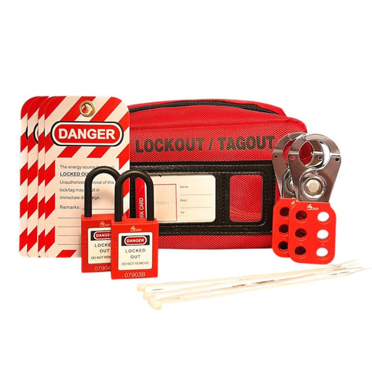 LOTO Servicemonteur Kit - Veiligheidsset voor Professionele Energievergrendeling