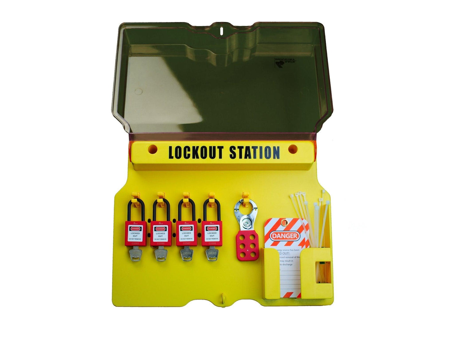 Lockout Tagout (LOTO) Veiligheidsstation - Wandmontage